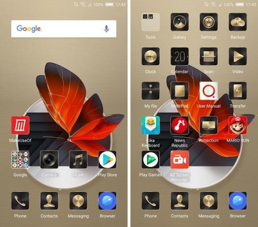 Nubia Z17 Lite: vlajková loď za rozumnou cenu Screenshoty Z17 Lite