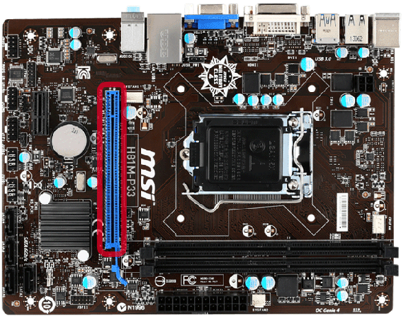 Přehled základní desky msi pci