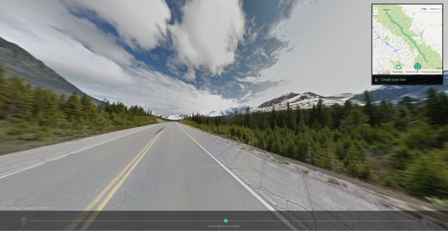 Hyperlapse Icefields Parkway