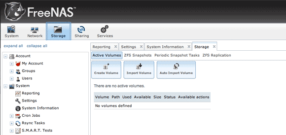 freenas server