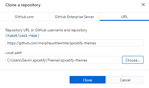 github desktop clone repozitář