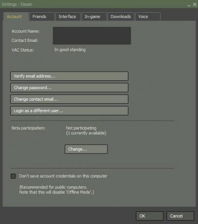 Správa parních her a internetový obchod získají redesign steamsettings