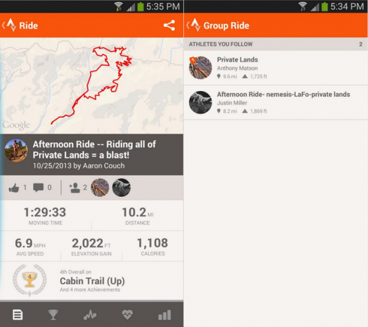 15 Strava - Skupinové jízdy