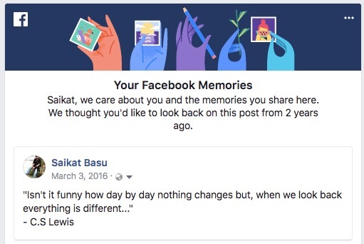 Facebook Memories