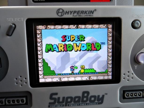 hyperkin supaboy recenze přenosné snes