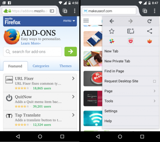 Firefox pro Android