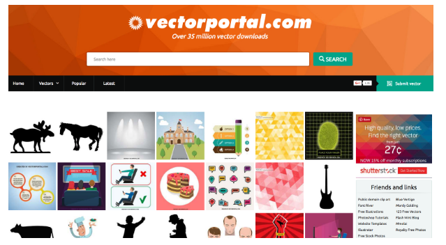 VectorPortal Vysoce kvalitní vektorová grafika