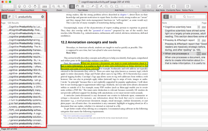 funkce skim pdf reader