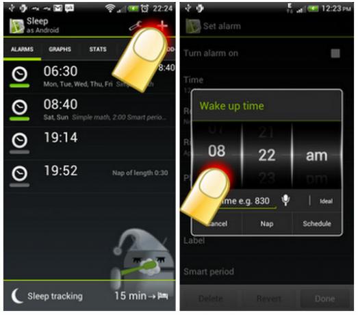 Může aplikace opravdu pomoci spát lépe? spát jako android alarm