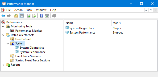 Monitor výkonu systému Windows 10