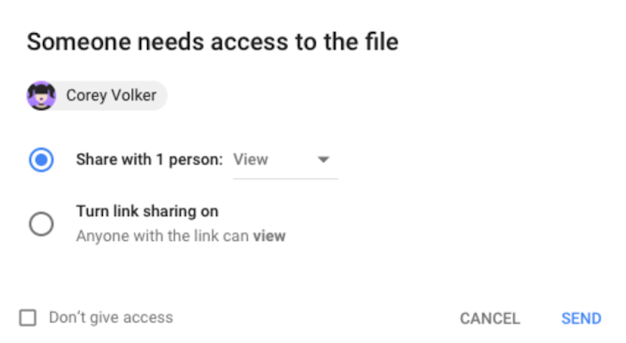 Kontrola přístupu na Disk Google v sadě G Suite