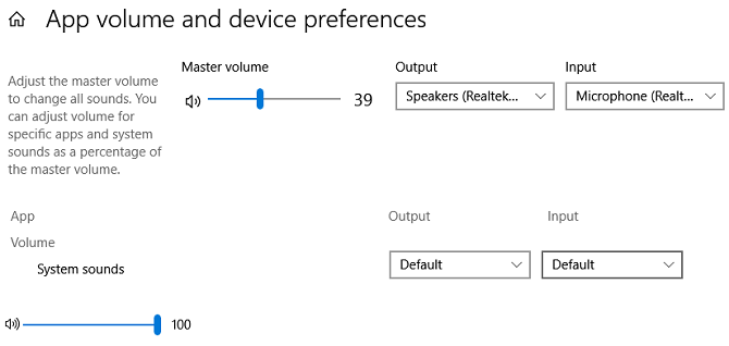 Jak přizpůsobit zvuky ve Windows 10 (a kde je stáhnout) Windows 10 mixer nový 670x318