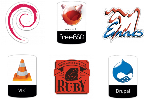 unixstickers všichni