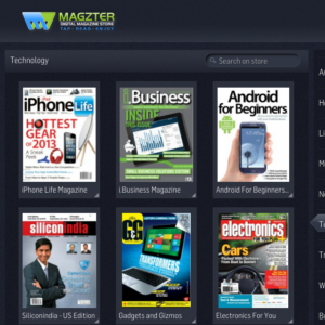 Magzter aplikace ipad