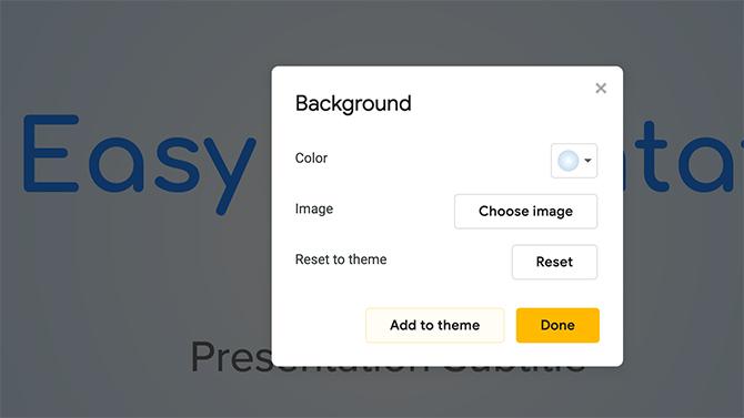 Jak vytvořit prezentaci Prezentace Google Přidat pozadí do motivu