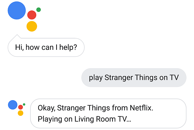 Google Assistant Play v televizi