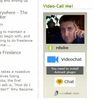 videochat widget pro blog