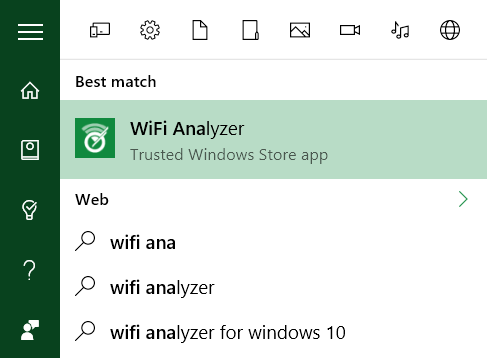 spusťte analyzátor wifi