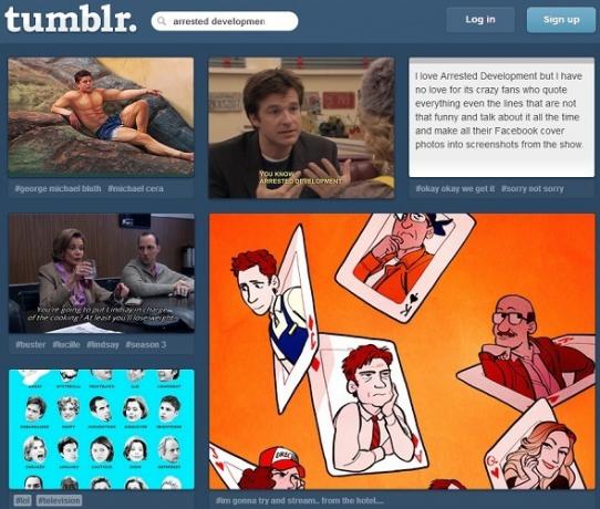 Držet krok s rodinou Bluth: Objevte zatčený vývoj na webu zatčený vývoj tumblr