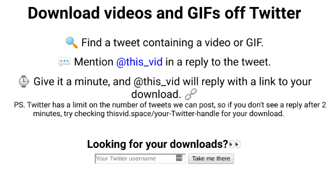 @This_Vid je nejjednodušší způsob, jak stahovat videa na Twitteru
