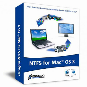 Paragon NTFS pro Mac OS X Zkontrolujte logo paragon ntfs