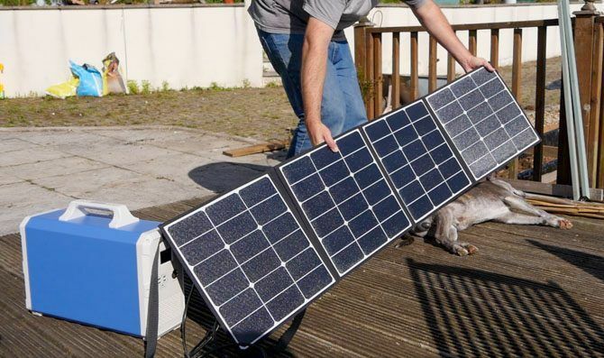 Změňte orientaci solárních panelů SP150
