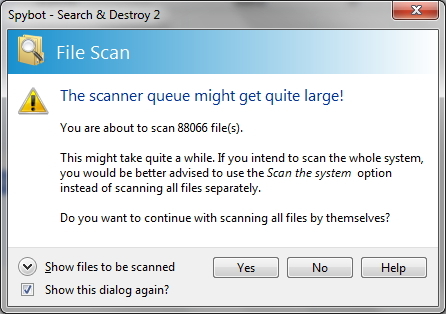 Spybot - Search & Destroy: Jednoduchá, přesto efektivní cesta pro čištění vašeho PC Malware skenování souborů velké