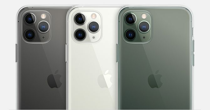 Obrázek sortimentu případů iPhone 11