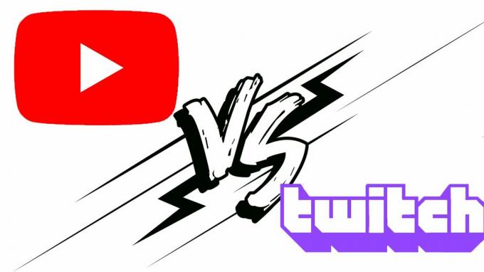 Obrázek YouTube VS Twitch 