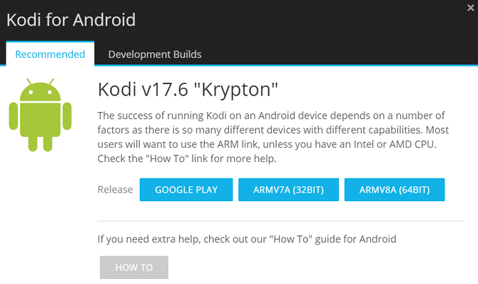 Jak aktualizovat Kodi na Android kodi android 670x398