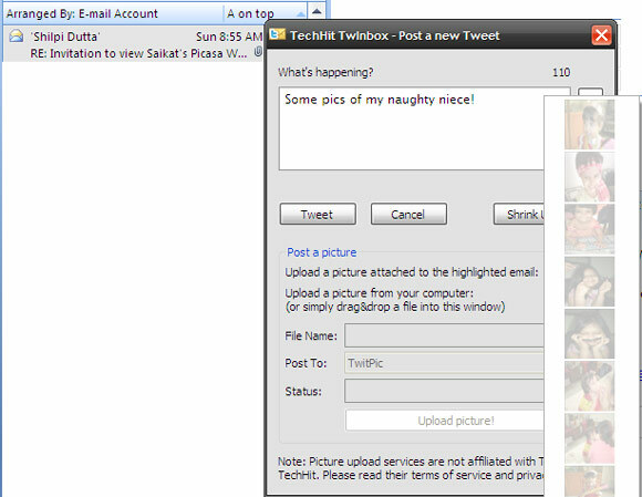 twitter outlook sociální konektor