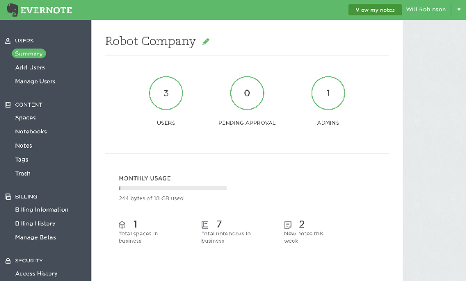 evernote offline aplikace