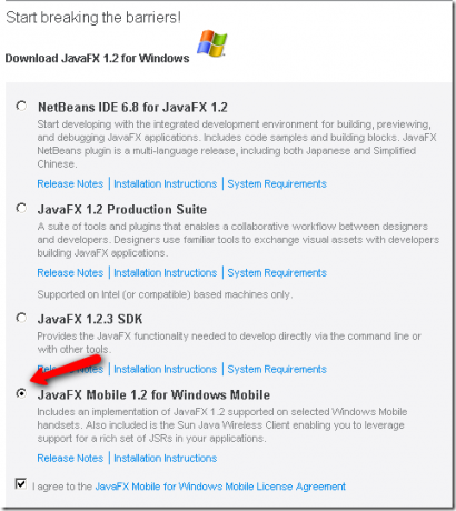 Java pro Windows Mobile