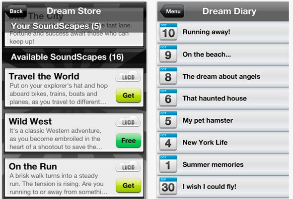 iphone dream app