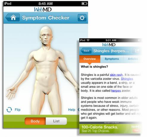 webmd aplikace ipad