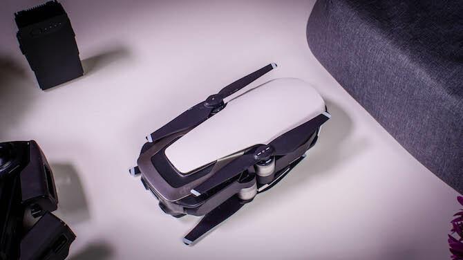 DJI to dělá znovu: Mavic Air Recenze Mavic Air Folded