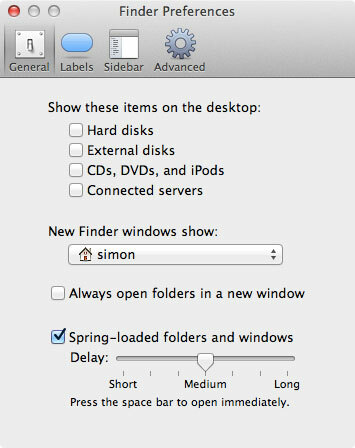 os x Tweak finder