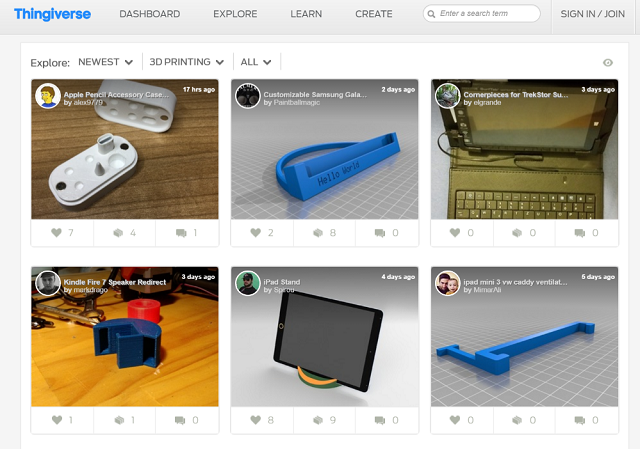 ThingiVerse