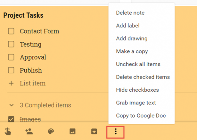 Jak používat Google Keep pro správu jednoduchých projektů GoogleKeepExtras