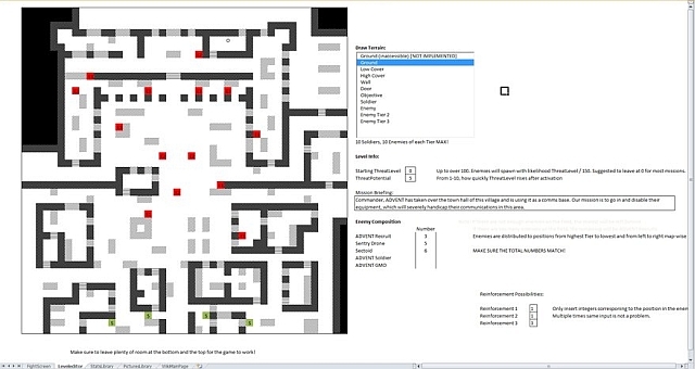 EXLCOM Hra Microsoft Excel XCOM