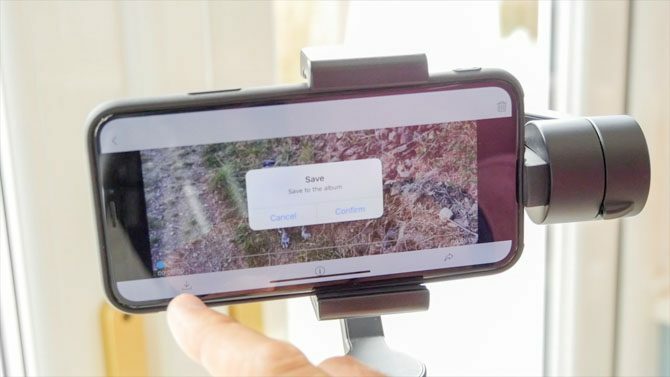 Yi Smartphone Gimbal: hedvábně hladký záznam, ale mohlo by být lepší yi gimbal app uložit jednotlivá videa 670x377