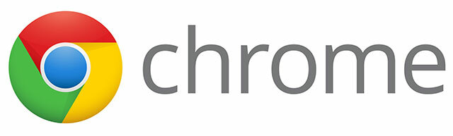 chromové logo