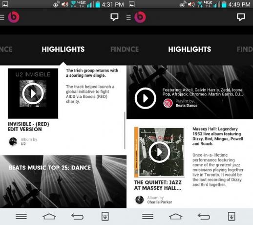 Algoritmus jsou lidé! Houpající se s Beats Music pro Android beatsmusic7