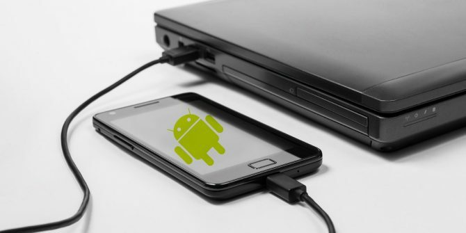 Připojte telefon k počítači pomocí USB