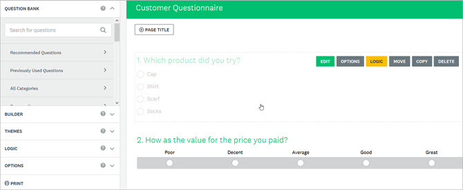 Vytvořte průzkum v SurveyMonkey