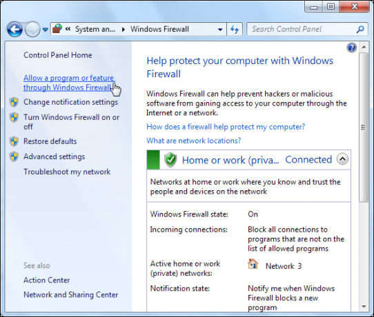 Windows 7 firewall recenze