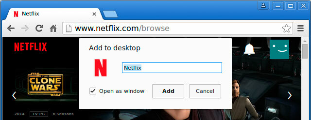 Jak se nativně dívat na Netflix v Linuxu - Easy Way netflix v chrome přidat do desktopového dialogu netflix na linux easy way muo