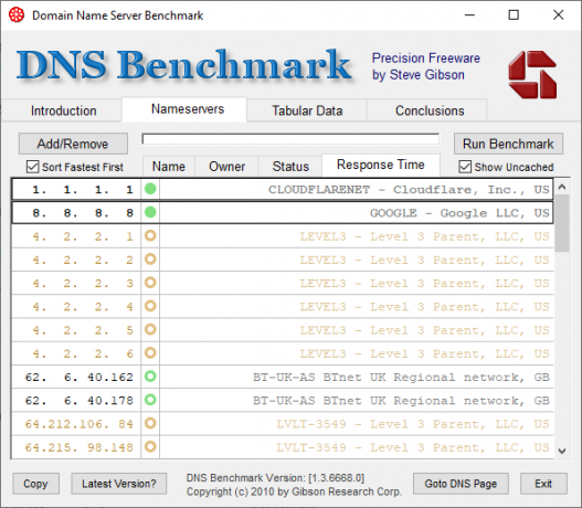 dns lavička nejrychlejší dns seznam