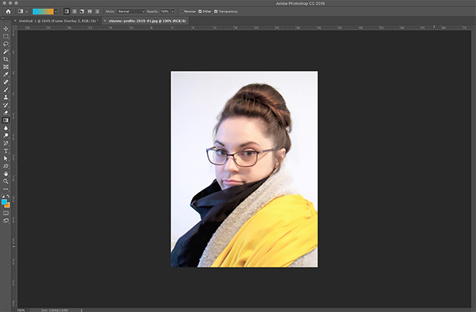 Jak si vyrobit digitální fotorámeček Photoshop Přidejte svůj obrázek