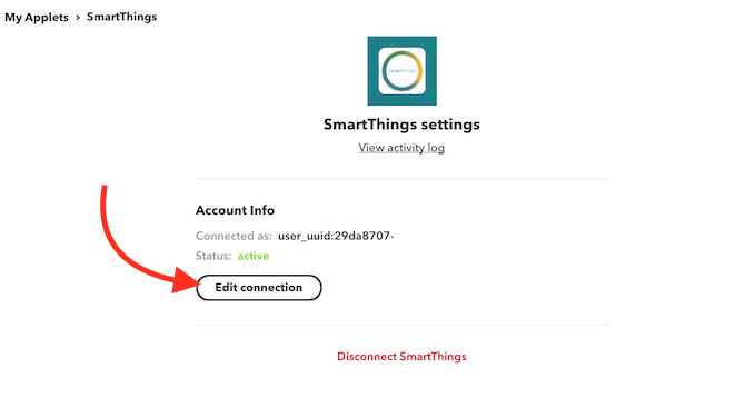 Jak nastavit a používat připojení Samsung SmartThings k úpravě připojení na ifttt